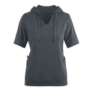 ชุดเครื่องแบบพยาบาลของผู้หญิงชุดเสื้อฮู้ดขัดผิวแขนสั้นมีกระเป๋า3กระเป๋าสำหรับ A1ชุดเสื้อฮู้ดการแพทย์ - Product Image 5