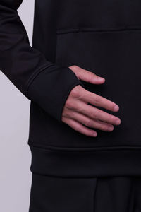 Pull-over à capuche de ski extérieur avec logo personnalisé Combinaison de ski imperméable Sweat-shirt à capuche à coque souple pour hommes surdimensionnés Veste de snowboard personnalisée - Product Image 6