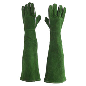 Guantes de soldadura de cuero dividido de piel de vaca de alta calidad, duraderos, de alta resistencia, protección de seguridad Industrial para soldadores, guante contra incendios - Product Image 3