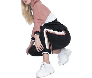 Conjunto Deportivo Personalizado para Mujer, Pantalones Deportivos Acampanados, Tejido de Algodón, Sudadera Corta Ajustada, Conjunto Deportivo Informal Ajustado - Product Image 4