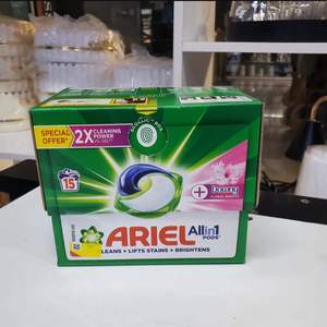 Ariel 3 en 1 Capsules de lavage Deep Clean Stain Fighter et soin des tissus dans un seul pod. - Product Image 3