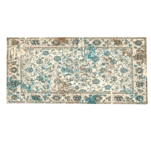 Alfombra de Franela Estampada Shufu Moderna de Pelo Medio con Respaldo de Goma Termoplástica, Características Antialérgicas, Lavable a Máquina, Antideslizante - Product Image 6