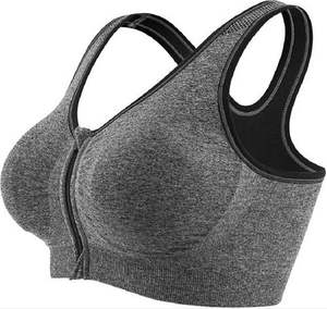 Soutien-gorge de Yoga Sexy pour femmes grande taille Gym Fitness hauts d'entraînement soutien-gorge de Sport respirant S-XXL avec impression de marque privée - Product Image 6