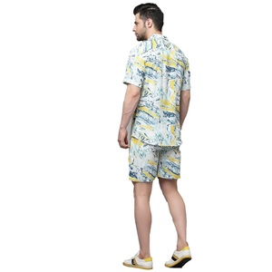 Wholesale Casual Style <b>Men's</b> Sportswear <b>Set</b> Summer <b>Shorts</b> <b>and</b> <b>Short</b> Sleeve <b>Top</b> Breathable <b>and</b> Quick Drying Fabric - Product Image 4