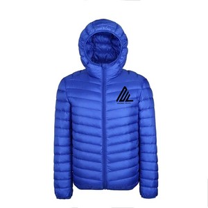 2025 cuello alto de alta calidad Puffy Spring Unisex longitud Regular Puffer Outwear con logotipo frontal Zip Low MOQ al por mayor - Product Image 3