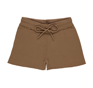 La mejor oferta, ropa de mujer, pantalones cortos de gimnasio con logotipo personalizado, ropa informal, pantalones cortos acanalados de punto para entrenamiento físico hechos en Bangladesh - Product Image 3