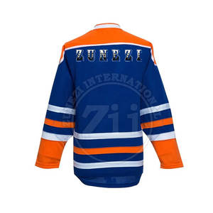 ชุดยูนิฟอร์มฮอกกี้น้ำแข็งแบบกำหนดเองยอดนิยม บริการ OEM ไซส์ใหญ่สำหรับผู้ใหญ่ ผลิตจากโพลีเอสเตอร์ 100% - Product Image 5