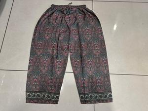 Pantalones de seda Flowy Palazzo, pantalones de pierna ancha de estilo retro, estilo bohemio, moda de Festival, estilo de hechizo gitano, estilo vintage de los años 90 - Product Image 2