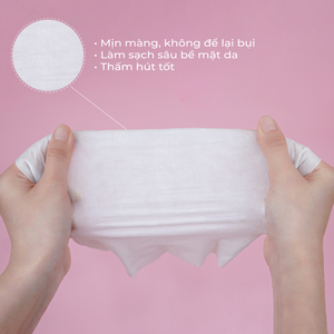 Serviette de toilette jetable Kawaii 20x25cm 80 feuilles de serviette démaquillante pratique pour les voyages et les déplacements - Product Image 4