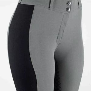 Culotte d'équitation pour femme à bas prix pantalon d'équitation équestre avec logo imprimé personnalisé en nylon spandex à séchage rapide - Product Image 4