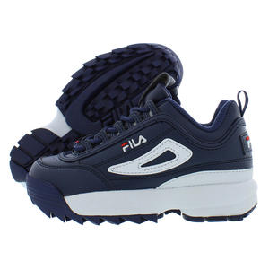 Chaussures Fila Disruptor Ii Premium pour garçons Couleur : Bleu marine/blanc 100% authentique - Product Image 1