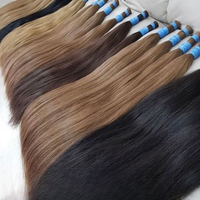 Pelo vietnamita a granel precio al por mayor 100% cabello humano natural de Vietnam prestigiosa fábrica Paquete de pelo de muestra gratis