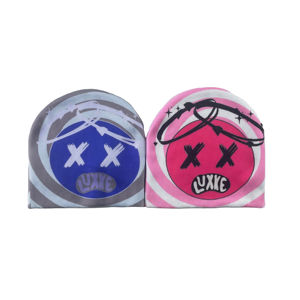 Gorro de Punto Acrílico Suave con Diseño Gráfico Urbano Y2K, Impresión por Sublimación, Bordado 3D, Transpirable, Impermeable, con Diseño Personalizado - Product Image 3