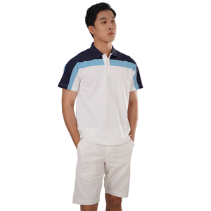 เสื้อโปโลชายเสื้อแบบพรีเมี่ยมเนื้อผ้าระบายอากาศได้ดีแห้งเร็วเสื้อโปโลแนวธุรกิจของ2025 - Product Image 1