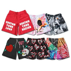 Custom Men Solid Casual Double <b>Layer</b> Polyester Mesh Basketball Shorts Full Sublimation Print Breathable Quick Dry Athletic Gym - Product Image 1