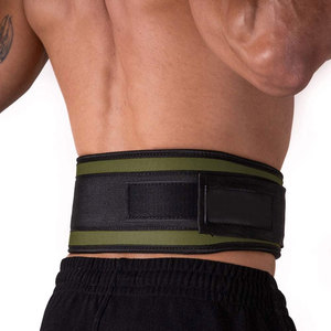 Vente en gros Ceinture en néoprène authentique personnalisée Ceinture de protection ajustable en néoprène pour salle de sport - Product Image 5