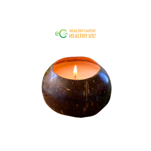 Tazón de vela de coco natural-Cera de soja perfumada-Venta al por mayor ecológica de Vietnam - Product Image 3