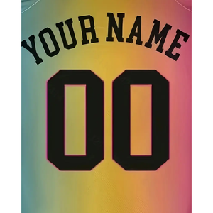 Camiseta de fútbol americano para adultos de alta calidad al por mayor camiseta de fútbol de corte automático multicolor - Product Image 4