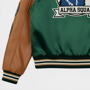 Chaqueta Universitaria de Chenilla Bordada Más Vendida para Hombre, Chaqueta de Béisbol Letterman Personalizada al por Mayor - Product Image 5