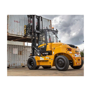 Chariot élévateur à fourche de haute qualité 12 tonnes 15 tonnes 16 tonnes 20 tonnes 20000 kg avec chauffage AC, chariot élévateur diesel à vendre, usage intensif - Product Image 3