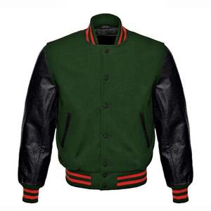 เสื้อแจ็กเก็ตเบสบอลสำหรับผู้ชายเสื้อแจ็กเก็ตทีมโรงเรียนระบายอากาศได้ดีมีไซส์ใหญ่พิเศษงานตามสั่ง - Product Image 4