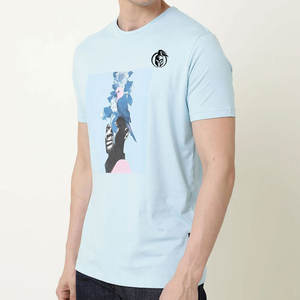 Camiseta de Diseño Gráfico para Hombre, Ropa de Verano, Fabricada en Fábrica, Estilo Casual, Camiseta Estampada con MOQ Bajo - Product Image 1