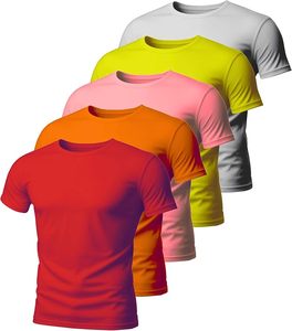 Camisetas Blancas Ligeras para Hombre, 100% Algodón, Corte Holgado, Cuello Redondo, Logotipo Frontal, Impresión Digital, Sin Reseñas - Product Image 6