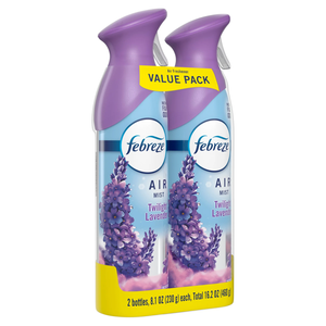 Febreze Air Mist, Ambientador en Aerosol, Aroma Lavanda Crepuscular, 8.1oz, Paquete de 2 - Product Image 2