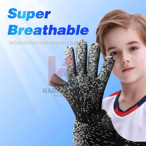 Gants de gardien de but personnalisés OEM pour l'entraînement, les matchs et l'utilisation en club, vente en gros de gants de gardien de but OEM, design respirant en maille légère - Product Image 3