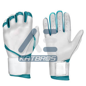 Gants de frappe de baseball en cuir de qualité supérieure avec un design ergonomique pour un contrôle supérieur du swing - Product Image 1