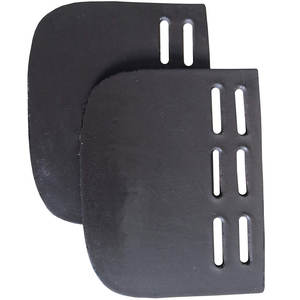 Protector de hebilla de circunferencia de cuero Havana con ranuras accesorio de sillín protector de palanquilla de equitación ecuestre - Product Image 1