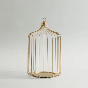 เชิงเทียนเหล็กชุบทองสำหรับตกแต่งบ้านโคมไฟเชิงเทียนสำหรับตกแต่งบ้าน - Product Image 3