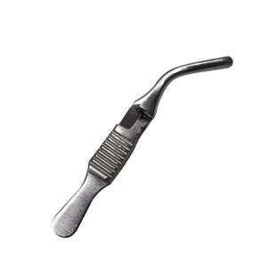 Abrazadera de Bulldog de la mejor calidad curvada, mandíbulas atraumáticas DeBakey, instrumento de Bulldog de acero inoxidable de alta calidad - Product Image 5