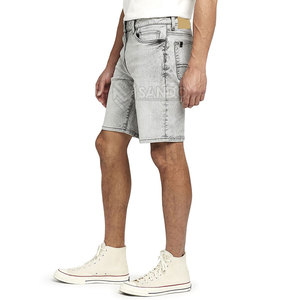 Short en jean pour hommes 100% coton de haute qualité motif solide vêtements d'entraînement décontractés Offre Spéciale pour une utilisation - Product Image 6