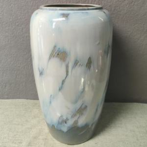 Jarrón redondo <span class=keywords><strong>de</strong></span> cerámica <span class=keywords><strong>de</strong></span> mesa para sala <span class=keywords><strong>de</strong></span> estar, arreglos florales tarro <span class=keywords><strong>de</strong></span> cerámica <span class=keywords><strong>de</strong></span> <span class=keywords><strong>flores</strong></span> <span class=keywords><strong>secas</strong></span>, - Product Image 4