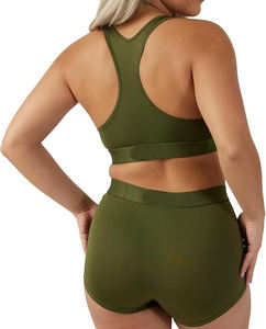 Women Sports Bra <b>Shorts</b> Seamless knitting Sexy Sports Sleeveless <b>Shorts</b> Yoga Suit Women <b>Shorts</b> Set Gym Fitness Sets - Product Image 6