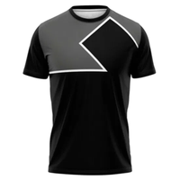 2025 nouveauté hommes respirant élégant Sublimation pour polos décontracté 100% Polyester tricoté t-shirt conception Sublimation