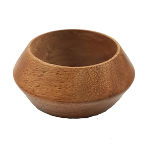 Marron naturel personnalisé porte-rond de serviette en bois maison fêtes de mariage restaurant table à manger accessoire porte-papier de soie 2024 - Product Image 3