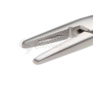 Castroviejo Professional Medical & Veterinary Needle Holder High-Precision Surgical <b>Tool</b> Manual Locking <b>Mechanism</b> Instrument <b>Set</b> - Product Image 6