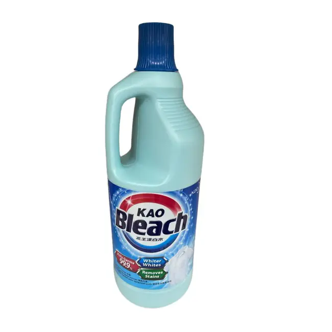 Malaysia Hot Sale Eco FMCG Product Ready To Ship Kaoo White Bleach 1.5L Laundry Cleaning Supplies Remove Tough Stains