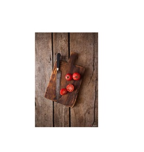 Tabla de Cortar de Madera Maciza Natural Ecológica, Tabla de Cortar de Cocina Acabada a Mano por Artesanos, Tabla de Trinchar Reversible de Alta Resistencia - Product Image 1