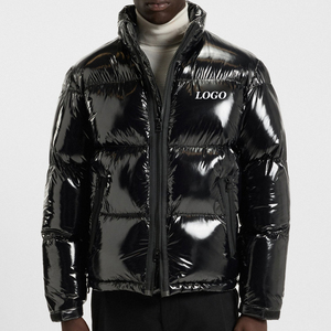 Wholesale Rate Men Puffer <b>Jacket</b> With Full Sleeves And Customizable Logo With Zip Closure And Stand Collar Casual Wear Design - Product Image 1
