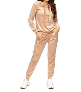 Survêtements de sport personnalisés pour femmes jogging velours survêtement respirant personnalisable OEM pour femmes - Product Image 6