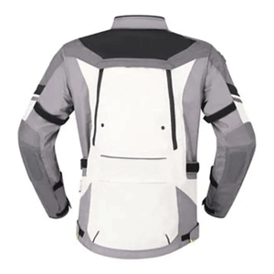 Ride Protecting Gris Blanc Noir Imperméable Coupe-Vent D'été Textile Cordura Moto Veste Aventure Touring Hommes - Product Image 2