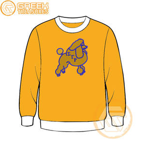 Sudadera de lana de algodón Sigma Gamma Rho personalizada de alta calidad, Jersey bordado, chaqueta para mujer, ropa griega, estilo de hermandad - Product Image 3