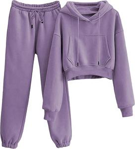 Conjunto de 2 Piezas para Hombre, Sudadera Corta y Pantalones Deportivos, 100% Algodón, con Logotipo Personalizado, Nueva Colección Otoño Invierno 2026 - Product Image 1