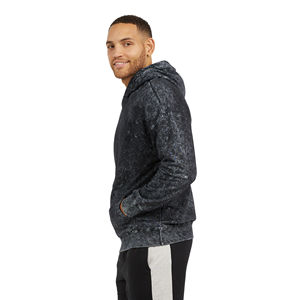 Sweats à capuche solides surdimensionnés personnalisés délavés à l'acide pour hommes Vintage Stonewashed 100% coton thermique en gros pour l'hiver OEM - Product Image 5