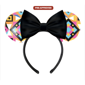 โบว์หูกระต่ายอุปกรณ์เสริมผมไวนิลออกแบบอเนกประสงค์ได้ตามต้องการ - Product Image 1