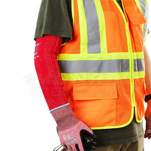 Chalecos reflectantes de alta visibilidad para hombres, ropa de trabajo reflectante de alta calidad, chaleco de alta visibilidad para carretera - Product Image 4