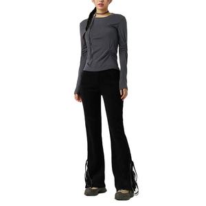 Pantalon de sport décontracté pour homme, confortable, taille mi-haute, léger, jambe droite, entraînement, gym, yoga, leggings évasés 2026 - Product Image 2